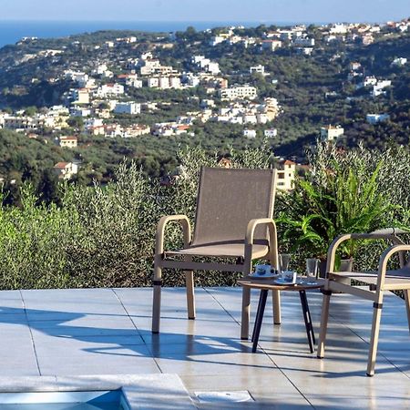 Villa Konstantinos Hilltop Vineyard Escape Almirída Luaran gambar