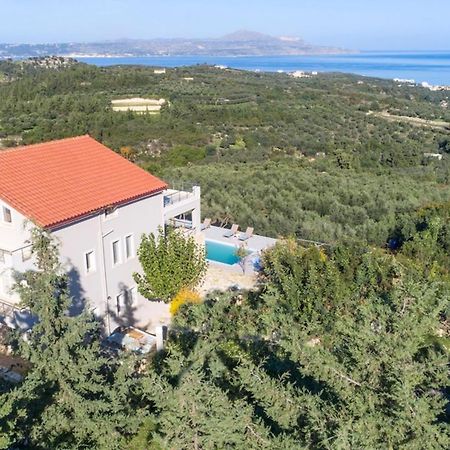 Villa Konstantinos Hilltop Vineyard Escape Almirída Luaran gambar