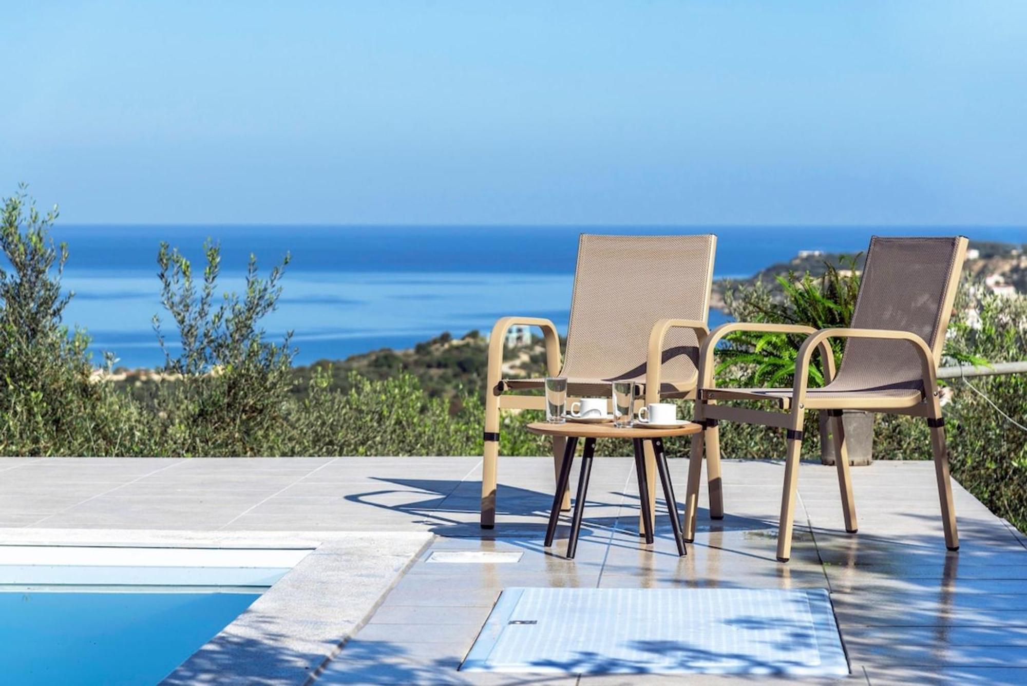 Villa Konstantinos Hilltop Vineyard Escape Almirída Luaran gambar