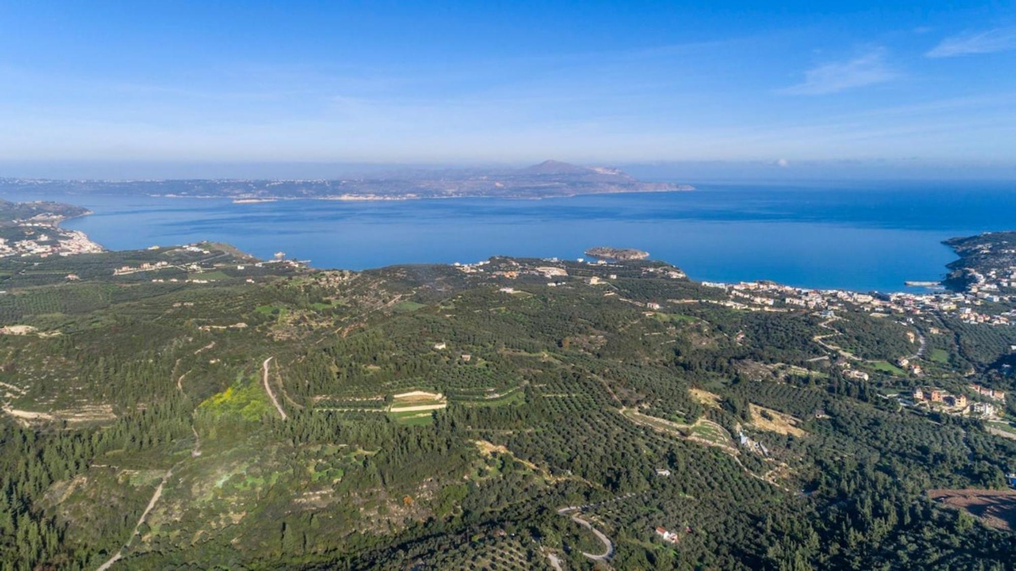 Villa Konstantinos Hilltop Vineyard Escape Almirída Luaran gambar
