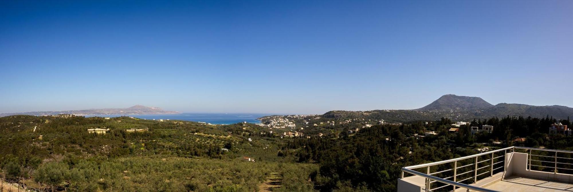 Villa Konstantinos Hilltop Vineyard Escape Almirída Luaran gambar