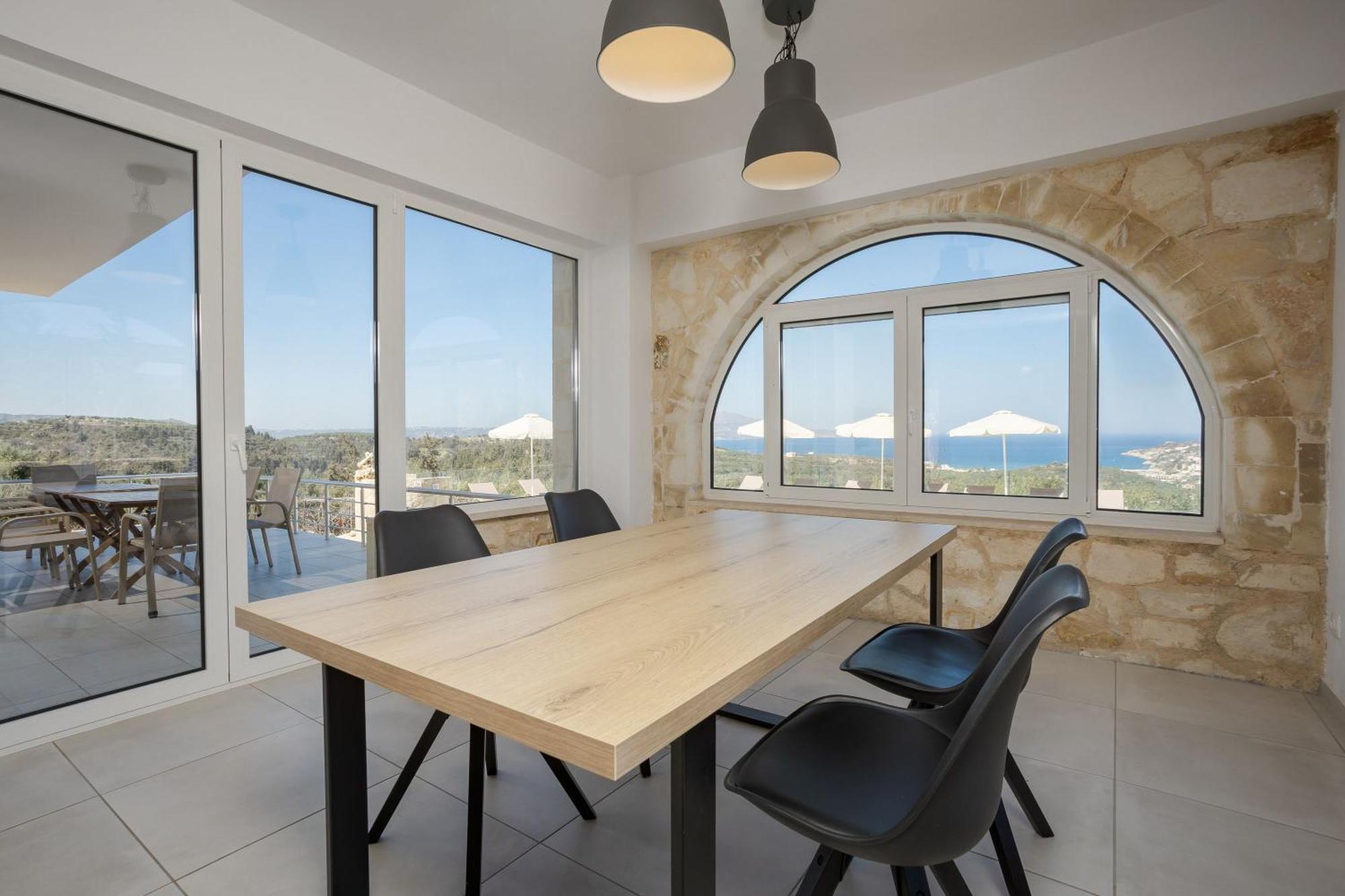 Villa Konstantinos Hilltop Vineyard Escape Almirída Luaran gambar